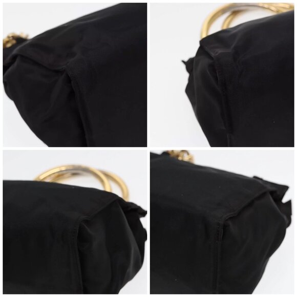 PRADA Hand Bag Nylon Black Auth - Picture 16 of 16
